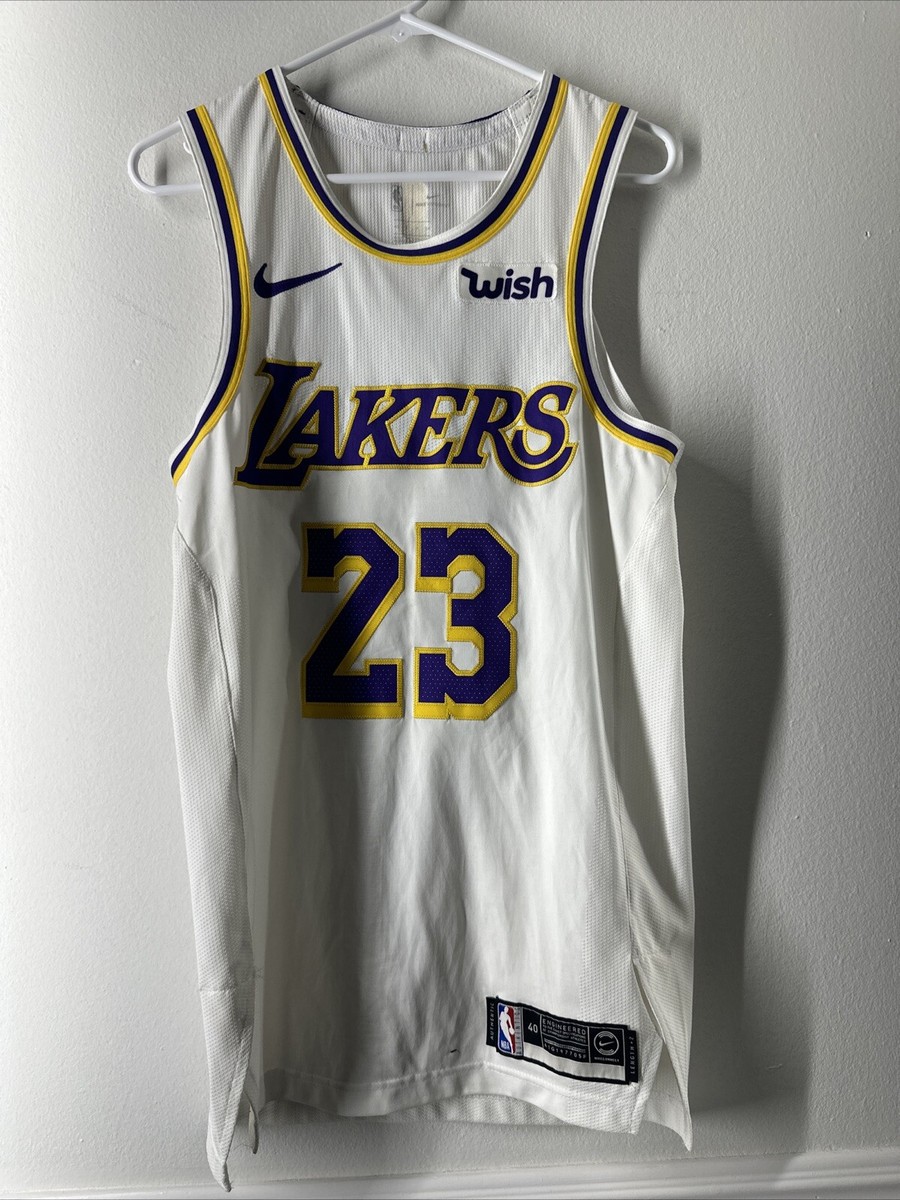 lebron jersey white lakers