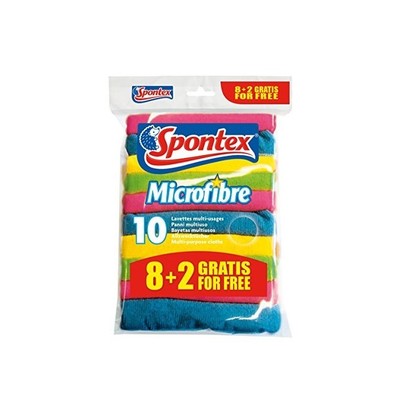 Spontex Bayeta Mecrofibra Economic (8+2uds)