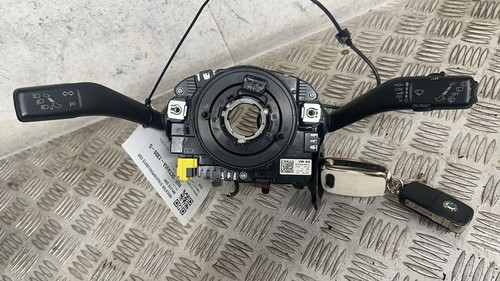 SKODA OCTAVIA 2008-2013 INDICATOR STALK/WIPER/LIGHTS COMPLETE UNIT 5K0953502L