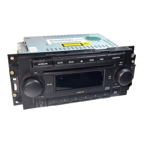 2004 - 2010 OEM Chrysler Dodge Jeep Radio CD Mp3 REF w/ AUX P05064173AK OEM