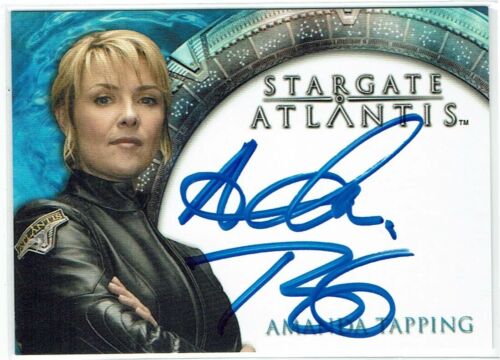 Stargate Heroes 2009 Autograph Card Amanda Tapping as Colonel Samantha Carter - Picture 1 of 2