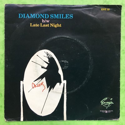 The Boomtown Rats - Diamond Smiles / Late Last Night - Ensign ENY-33 Ex