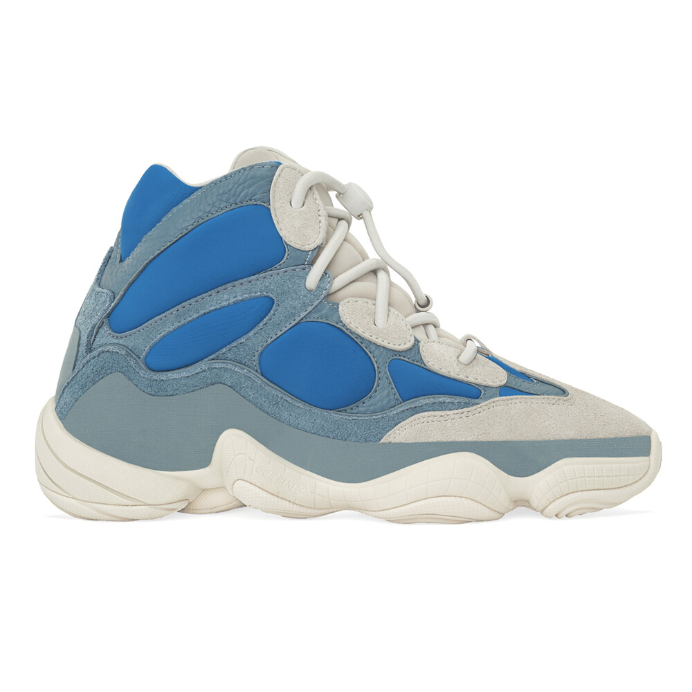 мужские синие кроссовки adidas Yeezy 500 с высоким берцем, повседневная обувь GZ5544