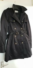 Orsay Black Elegant Trench Coat Ladies Size 40 Eur