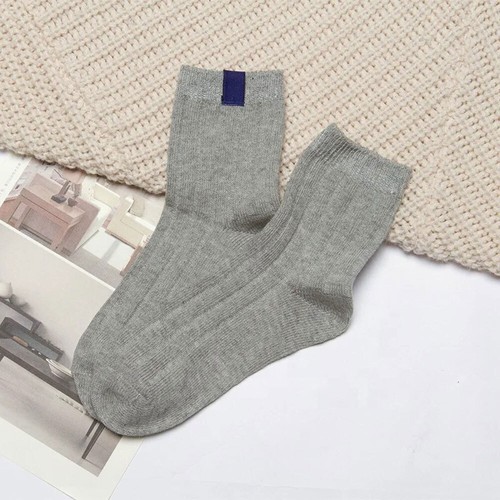 3 Pairs Women Crew Socks Cotton Bright Solid Color Casual Socks Size 9-11 NEW - Picture 15 of 28