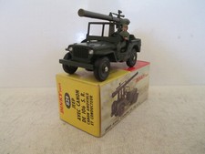 DINKY 829 JEEP HIGH KISS WILLYS CANNON 106 SR MIB 9 IN BOX VERY NICE LOOK