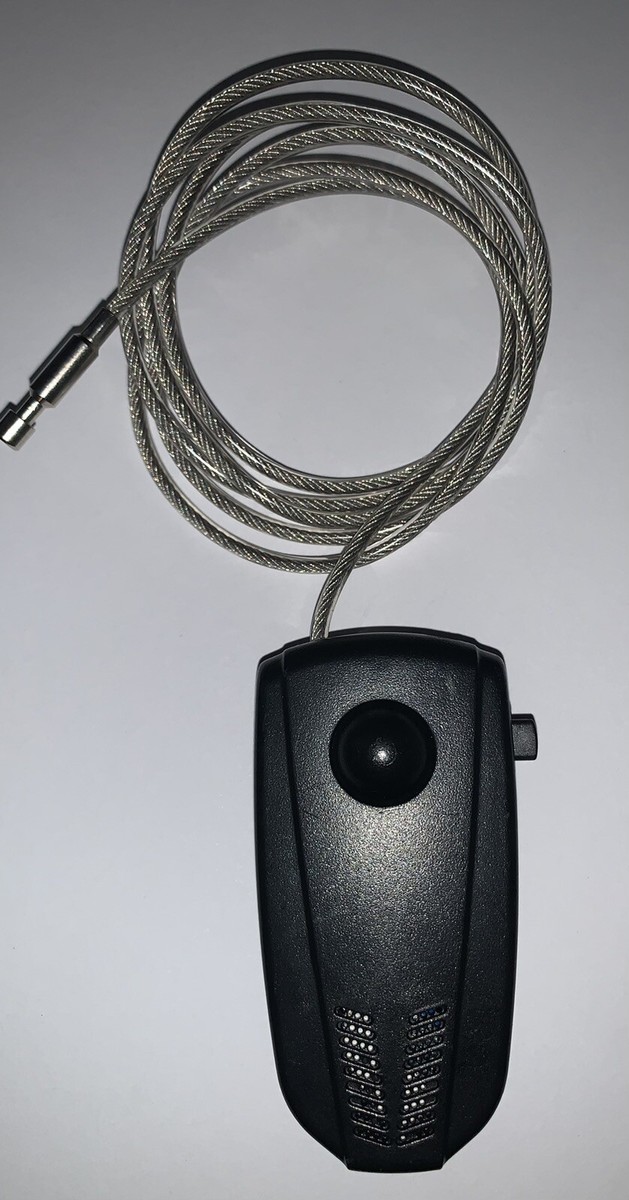 USS 2Alarm BLACK Anti-Theft Merchandise Cable Alarm CableLok Lock