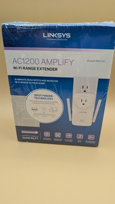 Linksys AC1200 Amplify Dual Band Wi-Fi Range Extender (RE6700) NEW Sealed