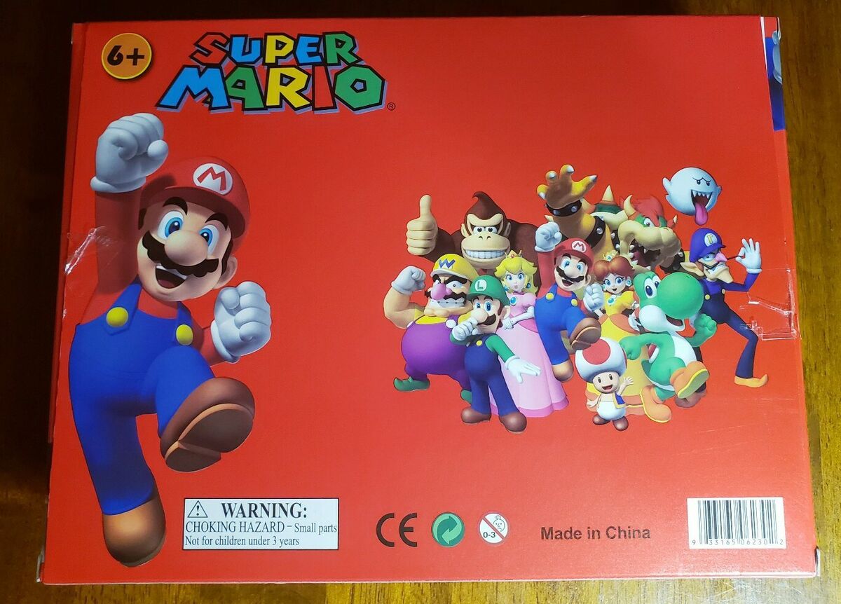 Super Mario Bros Juguetes De Coleccion Donkey Kong/Yoshi/Princess/Toad