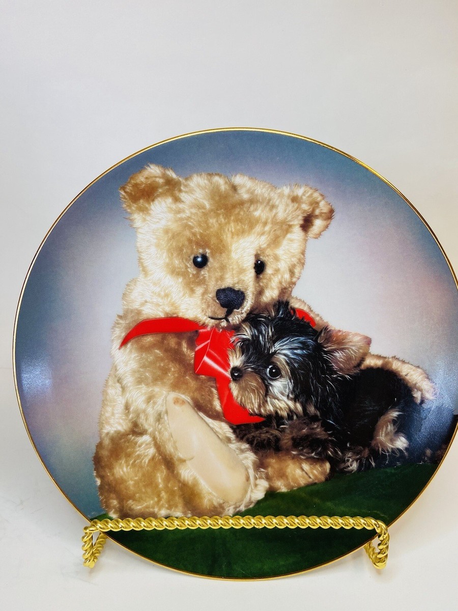Armstrong's Art on Porcelain TIDDLYWINK AND PIXIE Teddy Bear