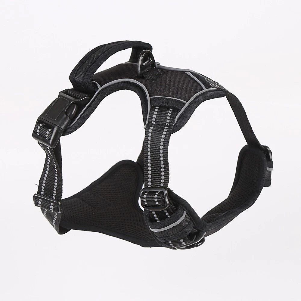 Dog Harness No Pull Adjustable Soft Padded Reflective No-Choke Pet Oxford Vest