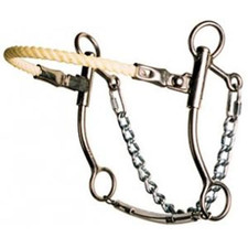 935 Reinsman Jim Warner Hackamore Rope Nose NEW