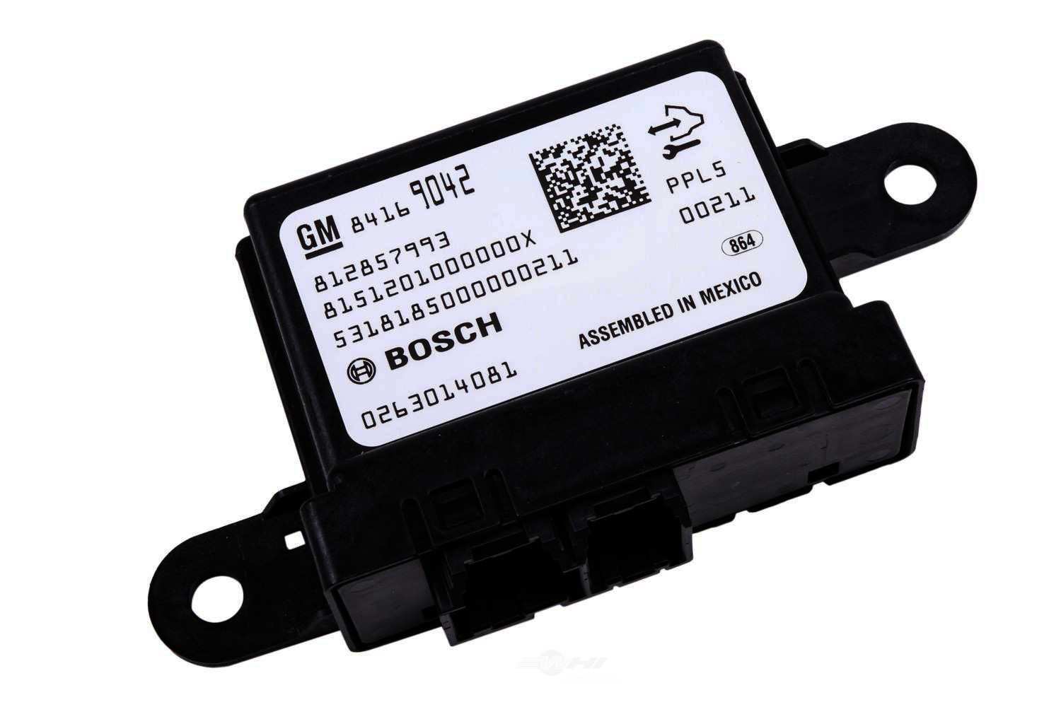Parking Aid Control Module-4 Door, Crew Cab Pickup GM Parts 84169042 ...
