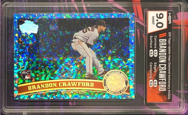 2011 Topps Brandon Crawford #US234 Rookie Hope Diamond /60 *ungraded*