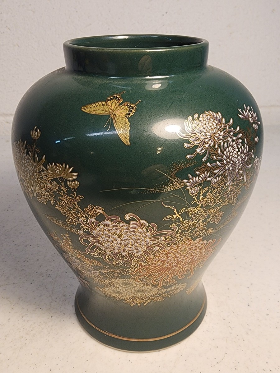 Vintage TOYO Jade Kiku Japan 6