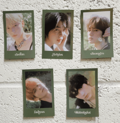 TXT [TEMPTATION ] OFFICIAL POB PHOTO CARD | eBay