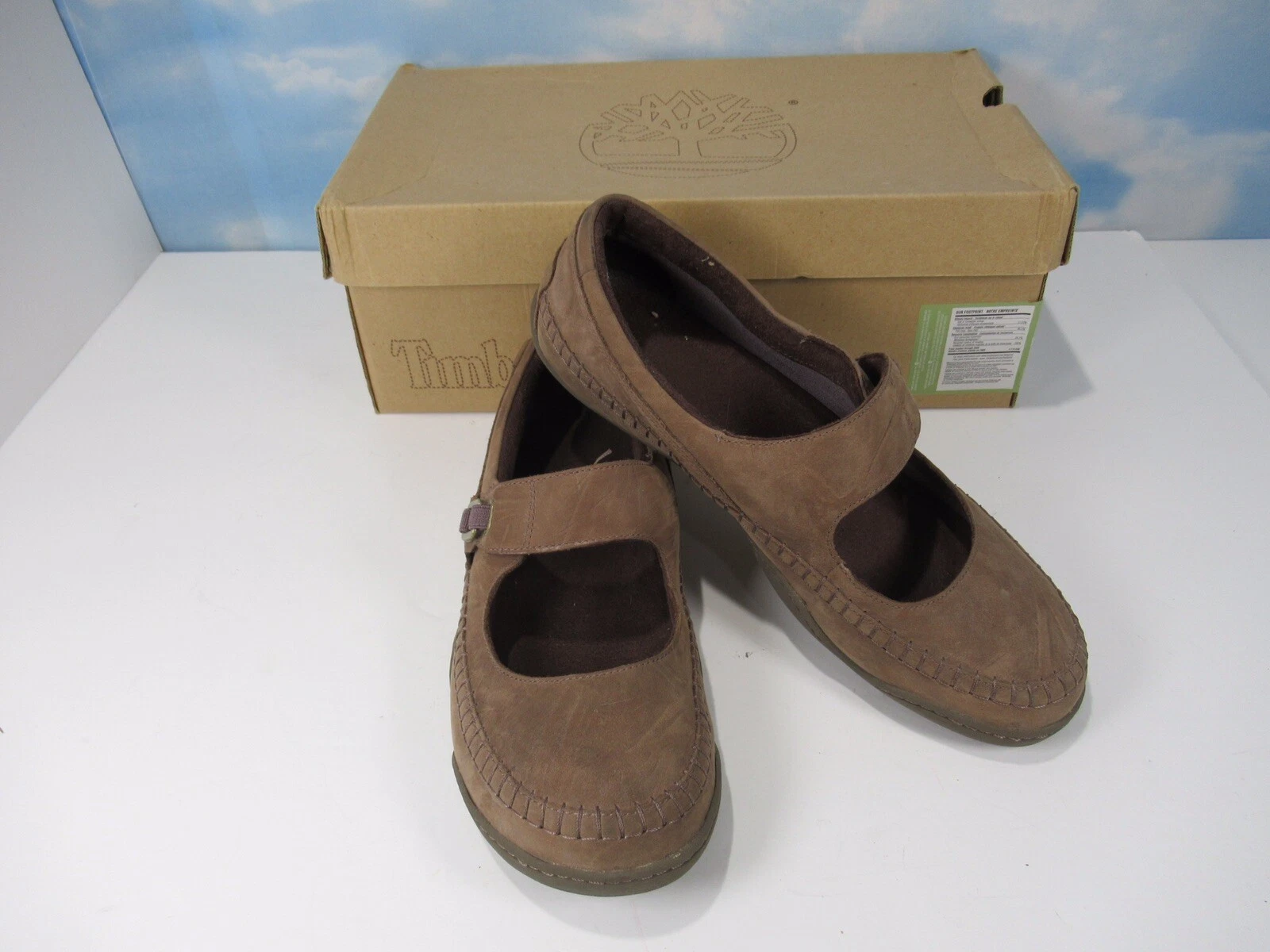 Mocassini TIMBERLAND Earthkeepers in pelle marrone talpa Mary Jane 9 5 3318 rm