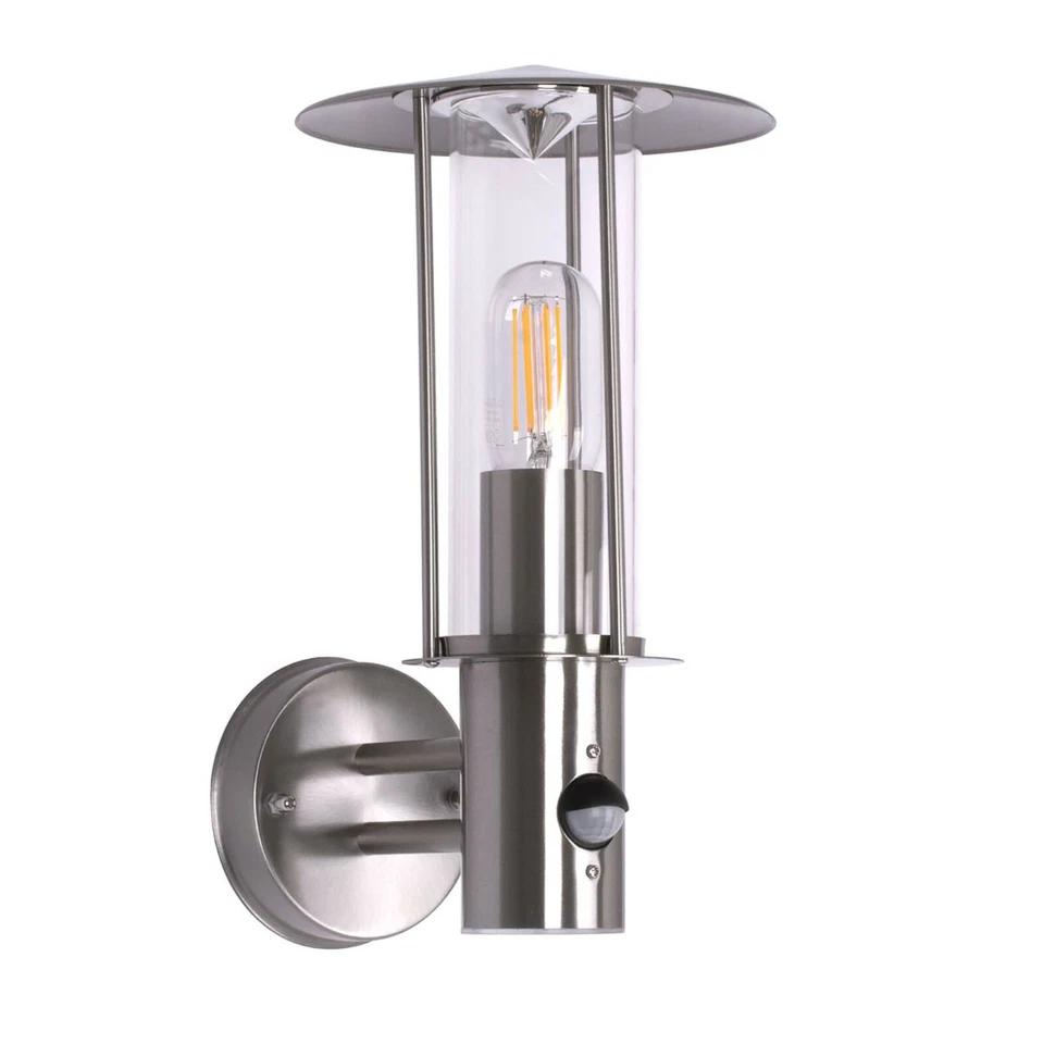 Außenleuchte Aussenlampe Wandleuchte Standleuchte Edelstahl Wegeleuchte Glas 258 - Bild 4 von 4