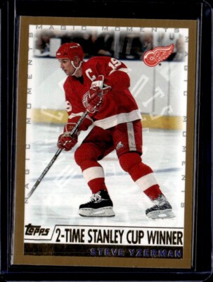 1999-00 Topps #286 Steve Yzerman 2-Time Stanley Cup Winner