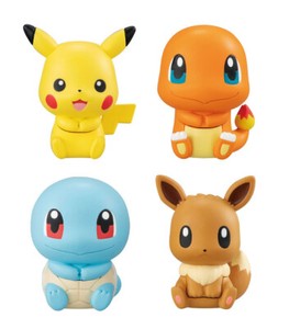 pikachu and eevee figure