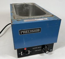 Vintage Precision Instruments Lab Laboratory Bench 11.5" Well Heated Water Bath