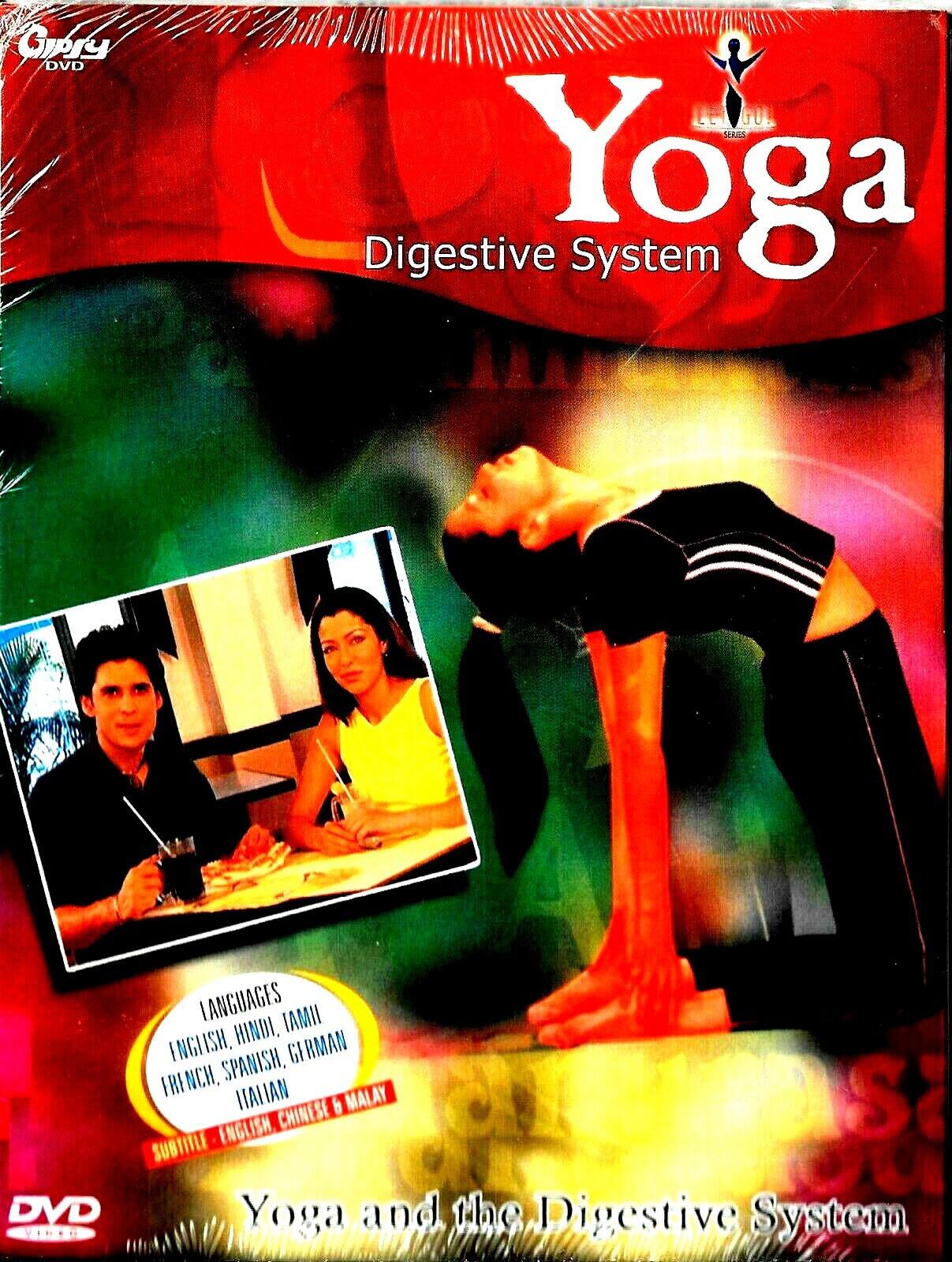 YOGA FOR STRESS RELIEF - NEW ORIGINAL YOGA DVD - MULTI LANGUAGES