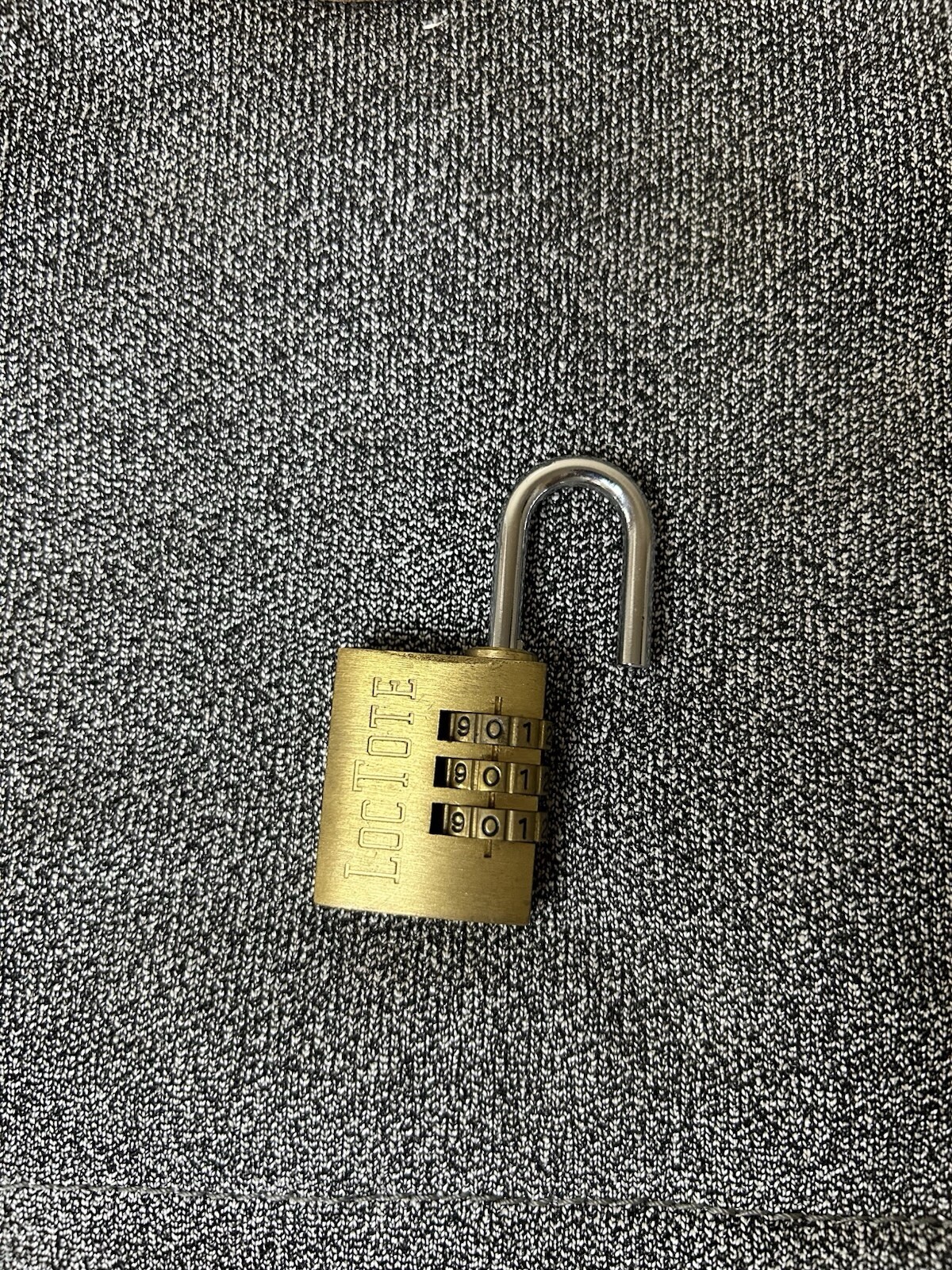 Loctote Original Industrial Bag Flak Sack Gray Anti theft Backpack Travel