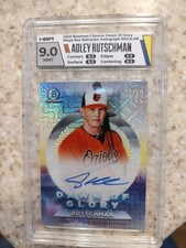 2020 Bowman Chrome /99 Dawn of Glory Adley Rutschman Refractor Auto HGA 9 RC