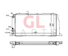 Radiateur Audi 90
