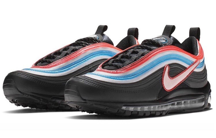Nike Air Max 97 Neon Seoul Black Size 10 Mens Athletic Running Sneaker Shoes Nike Air Max 97 Neon Seoul Black Size 10 Mens Athletic  main image 2