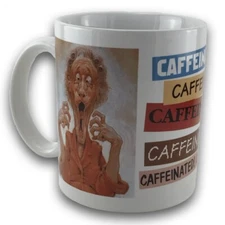 Vintage 1994 Mike Scovel Leanin’ Tree Mug