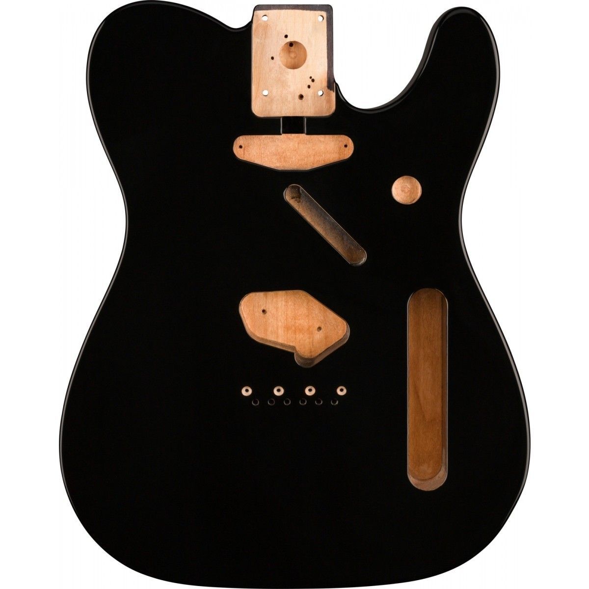 Corpo Fender Classic Series 60's Telecaster SS Alder Vintage Bridge Mount Black