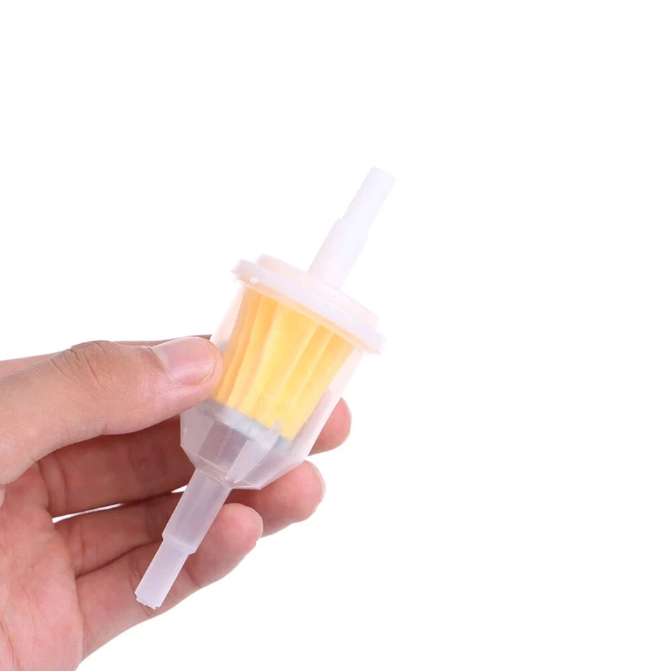 5x Inline Gas/fuel Filter 6mm-8mm 1/4" For Small Engine Vehicle Auto Motorcycle - Image 4 of 4