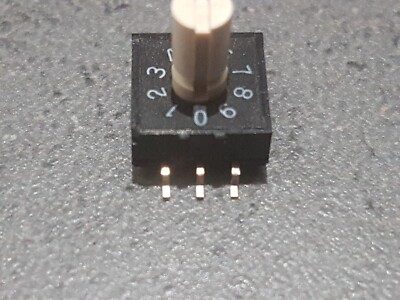 Commutateur Rotatif RM3HAF-10R-V-T/R - 10 Positions (0-9) - Pour Lunii Ma Fabrique à Histoires Et Équipements Audio/Jeux - 5