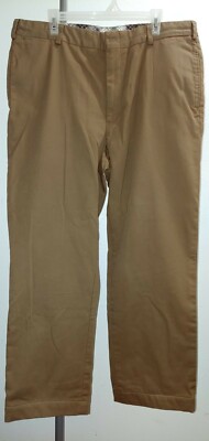 BILLS KHAKIS M2-12893 COTTON FLANNEL LINED BEIGE/KHAKI PANTS (SZ