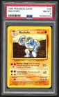 Pokemon Cards - PSA 8 Machoke 34/102 - Base Set Unlimited - NM-MT - PSA8