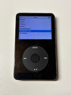 Apple iPod classic video 5.5 Generation 5.5g Schwarz (64 GB) 30 GB A1136 Flash