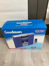 *NEW UNUSED* Goodmans VCD 2001 CD Radio Cassette Tape HiFi Micro System Remote