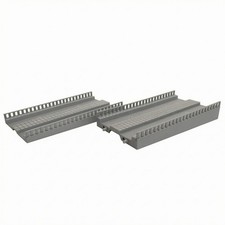 2 Pieces Rampe de Pont Miniature Ouvertures Rectangulaires