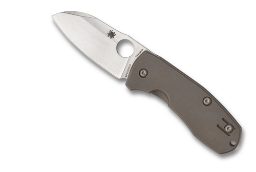 Spyderco Knives Techno 2 Frame Lock 6AL-4V Titanium XHP C158TIP2 - Picture 3 of 4