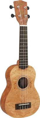 21'' Soprano Burl Maple Ukulele