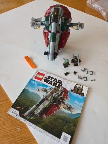 LEGO Star Wars: Boba Fett's Starship (75312) Subbed 1 Cape To Complete W/instruc