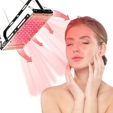 100W Red Light Therapy for Body, Face, Elite Grade LED Red Infrared Light Pan
