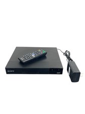 Sony BDP-S3700 Wi-Fi Streaming Blu-Ray DVD Player w/ Remote, AC Adapter TESTED