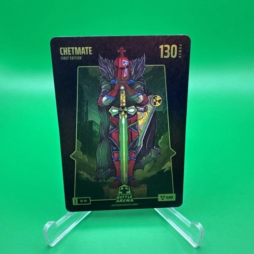 Bo Jackson Battle Arena Alpha Update Glow Weapon Battlefoil Chetmate Holmgren
