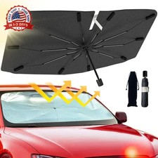 2026 Windshield Sun Shade Umbrella, Foldable Car Sunshade, 99 UV Block  Car Fr