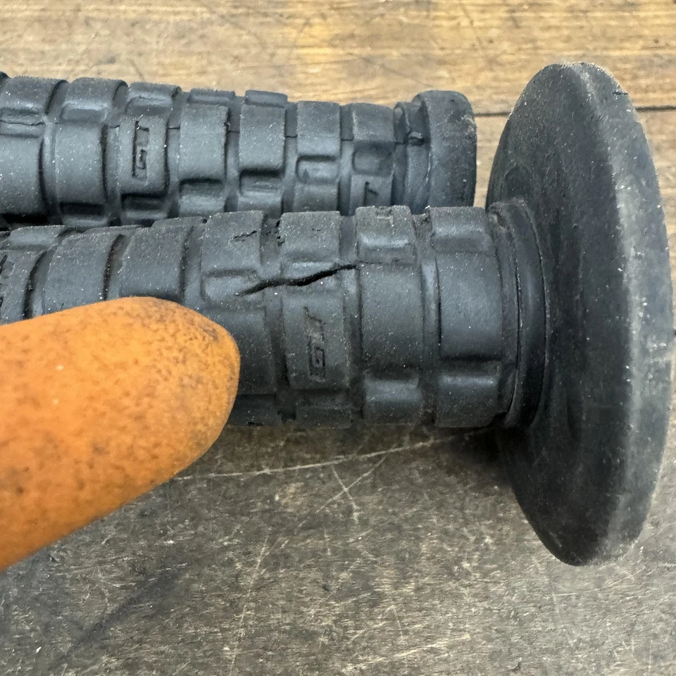 复古 GT BMX 凸轮握把黑色美国制造单切旧学校凸轮轴 — 第 4/4 张图片