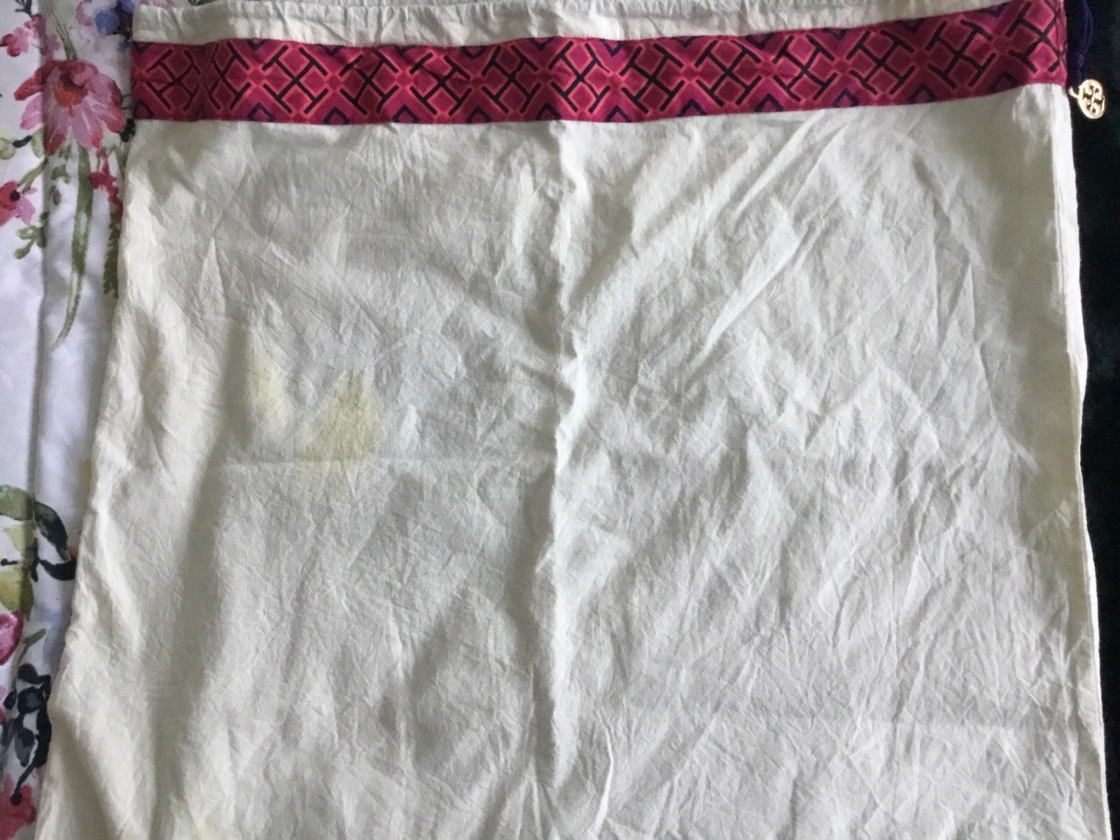 Tory Burch Dust Bags Storage Drawstring Pouch Lot of 4 Medium to large thumbnail 4