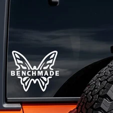 Benchmade Butterfly Logo Decal Sticker | Knife Brand Vinyl Car Truck SUV Window