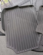 Honda CRV Front Passenger Only Side Black Rubber Floor Mat From 2021